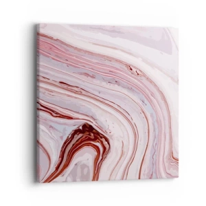 Bild auf Leinwand - Leinwandbild - Geradeaus, dann rechts runter - 40x40 cm