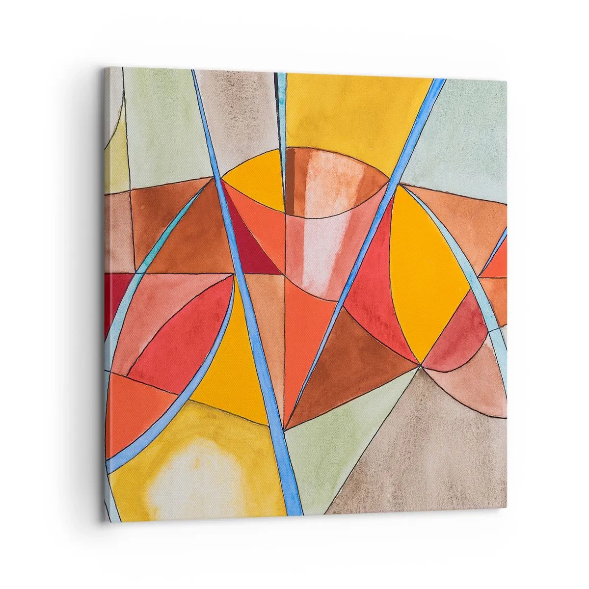 Bild auf Leinwand - Leinwandbild - Das Karussell, das Traumkarussell - 60x60 cm