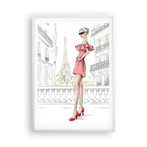 Poster in einem weißen Rahmen - Modekunst - 70x100 cm