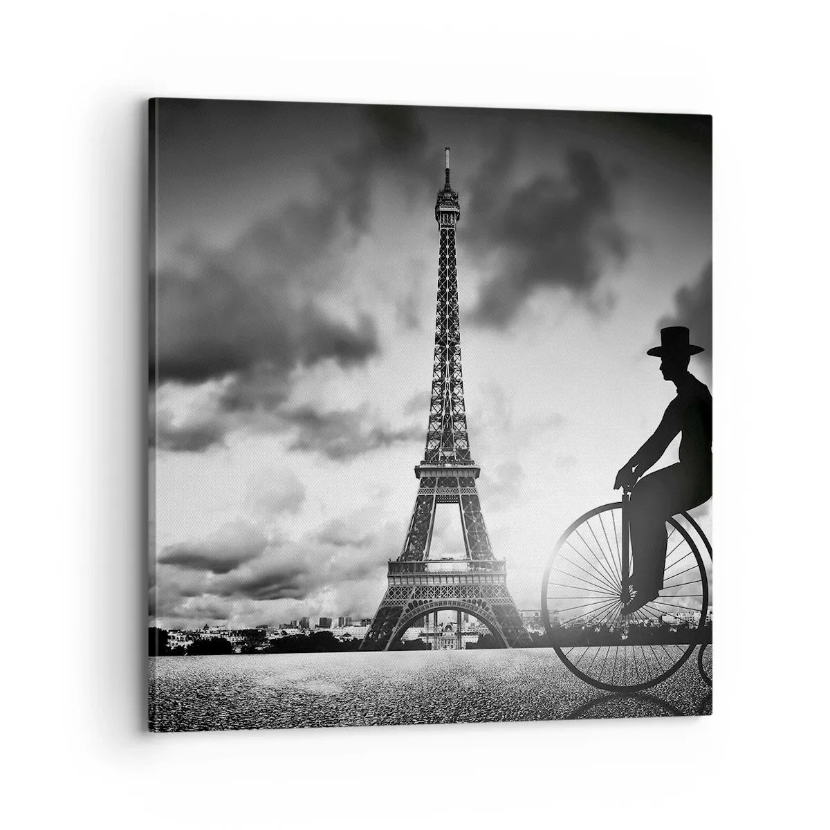 Bild auf Leinwand - Leinwandbild - Sehnsucht nach Belle Epoque - 70x70 cm