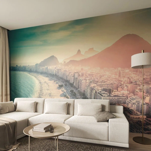 Fototapete Standard Eco - Ewiger Urlaub in Rio - Küste, Rio de Janeiro, Strand - 200x140 cm