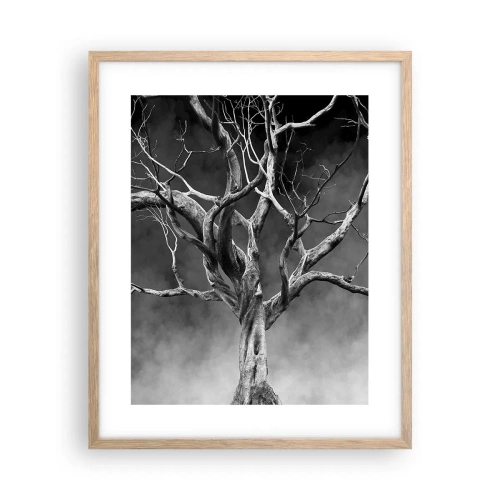 Poster in einem Rahmen aus heller Eiche - Ursprünglich und heilig - 40x50 cm