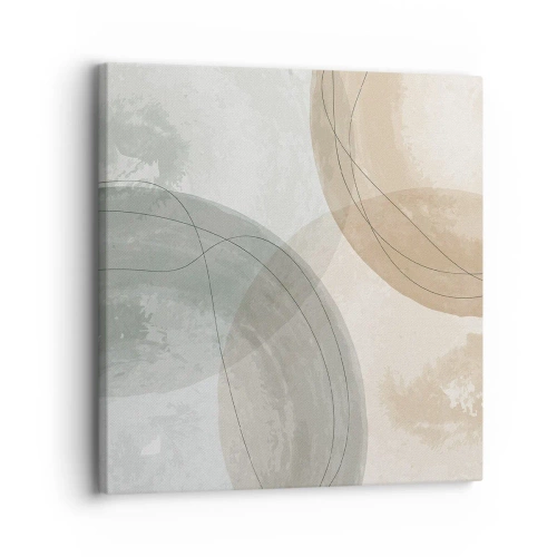 Bild auf Leinwand - Leinwandbild - Welten durchdringen - 30x30 cm