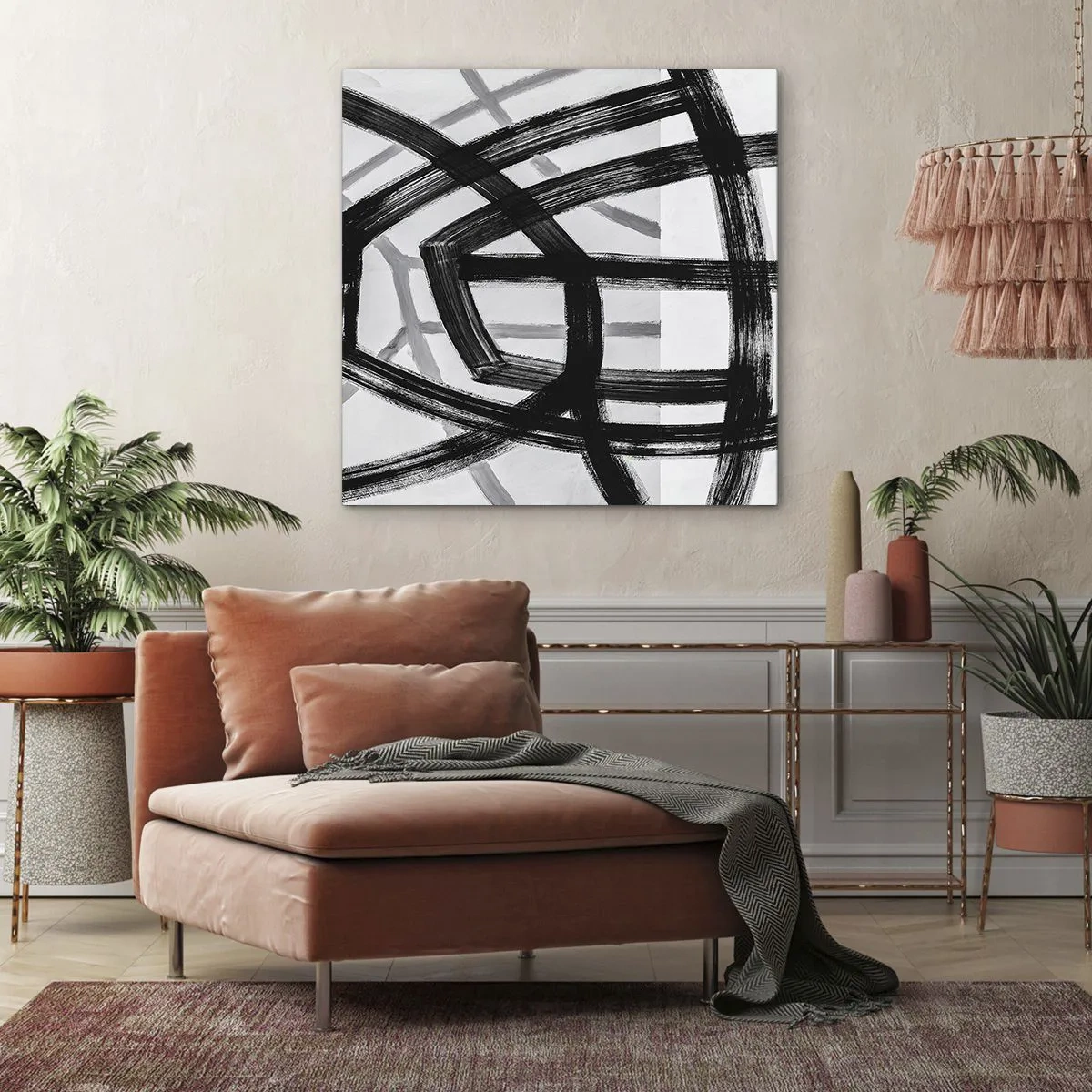 Bild auf Leinwand - Leinwandbild - Bautiefe - 70x70 cm