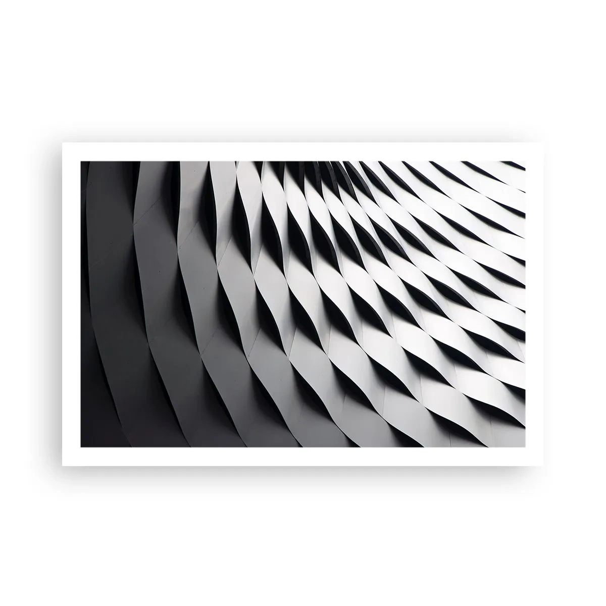 Poster - Auf der Oberfläche der Wellen - 91x61 cm