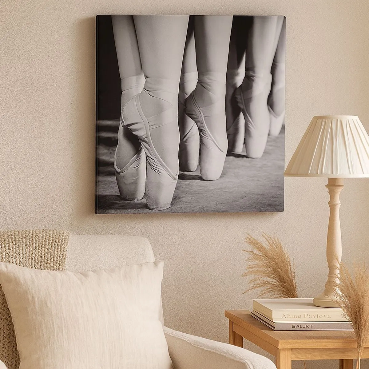 Bild auf Leinwand - Leinwandbild - Gemeinsam, leicht - 30x30 cm