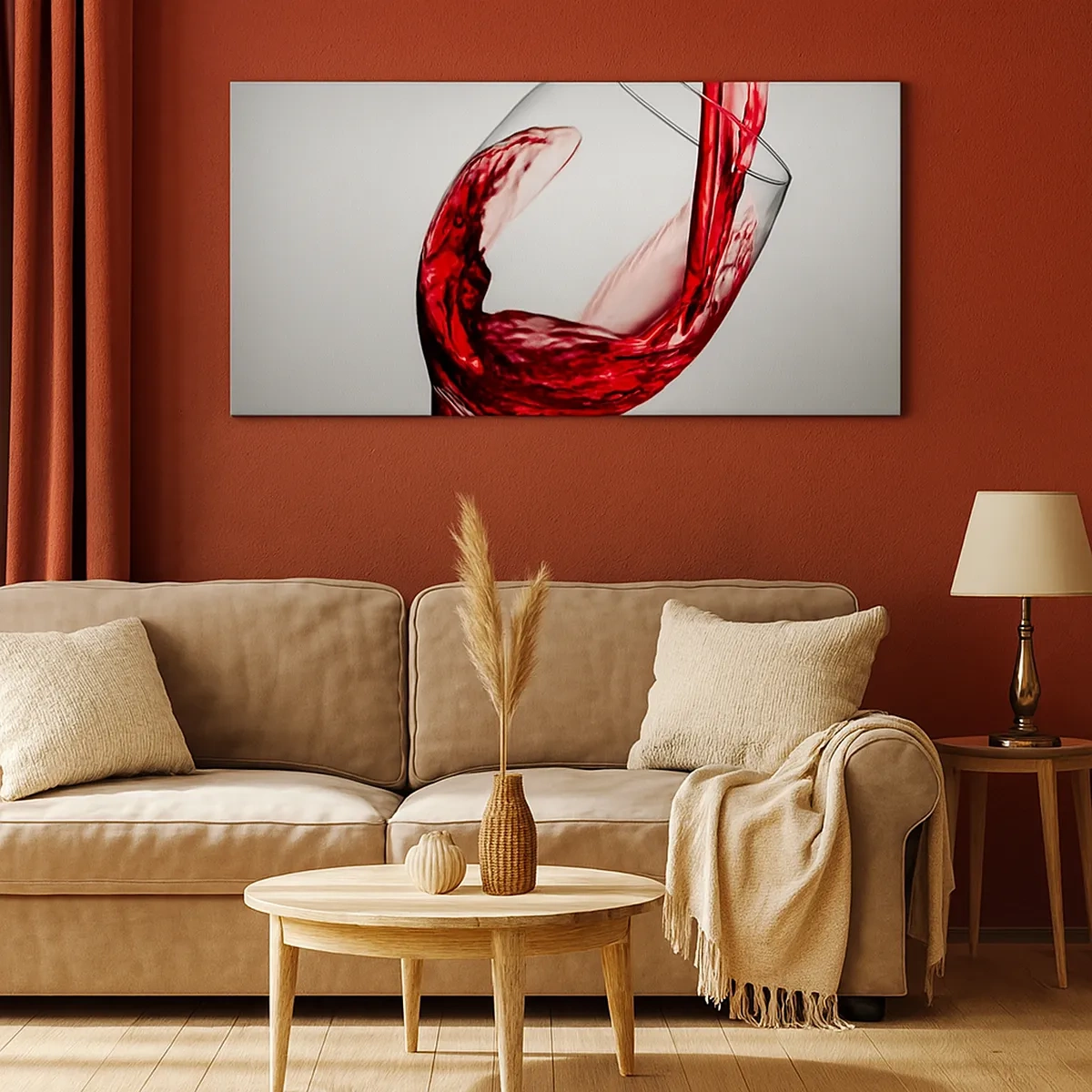 Bild auf Leinwand - Leinwandbild - Farbe – Bewegung – Klang - 30x30 cm