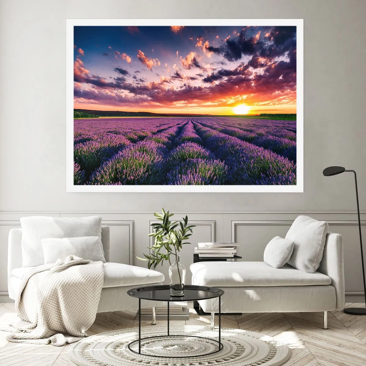 Poster - Lavendel Welt - 40x30 cm