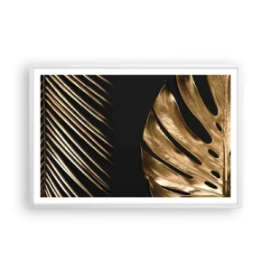 Poster in einem weißen Rahmen - Anders und genauso teuer - 91x61 cm