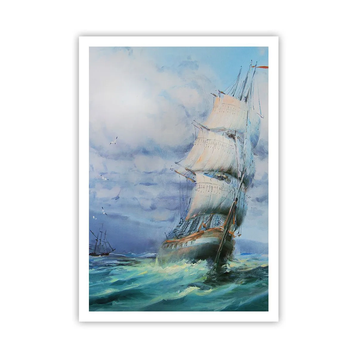 Poster - Guter Wind - 70x100 cm