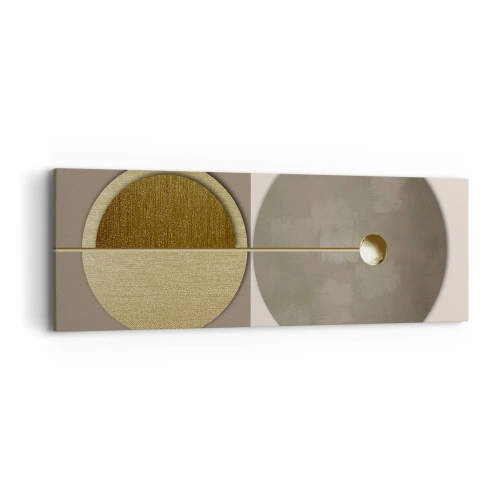 Bild auf Leinwand - Leinwandbild - Perfekte Balance - 90x30 cm