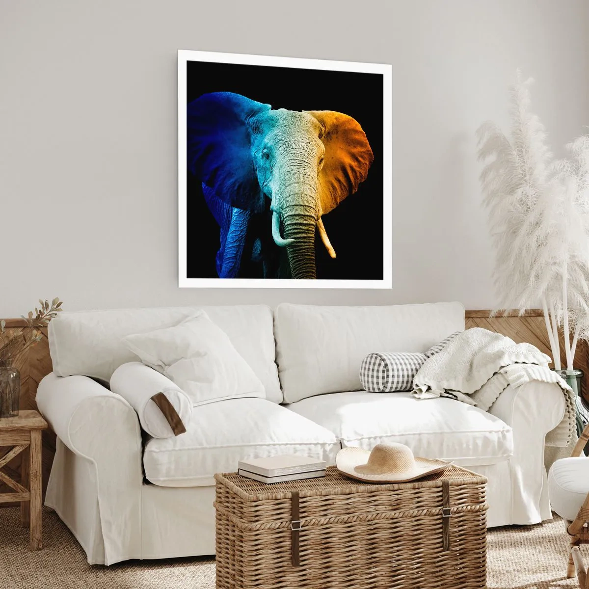 Poster - Exzentrisch, kein Verrückter - 50x50 cm