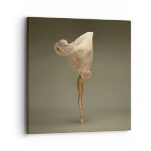 Bild auf Leinwand - Leinwandbild - Es wird bald auffliegen - 30x30 cm