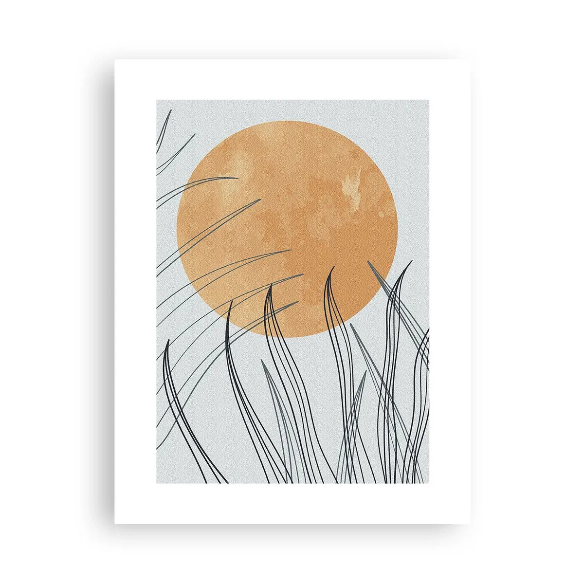 Poster - Immer der Sonne entgegen - 30x40 cm