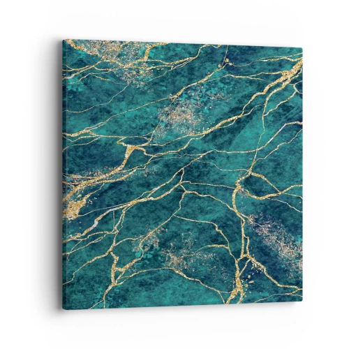 Bild auf Leinwand - Leinwandbild - Goldmine - 40x40 cm