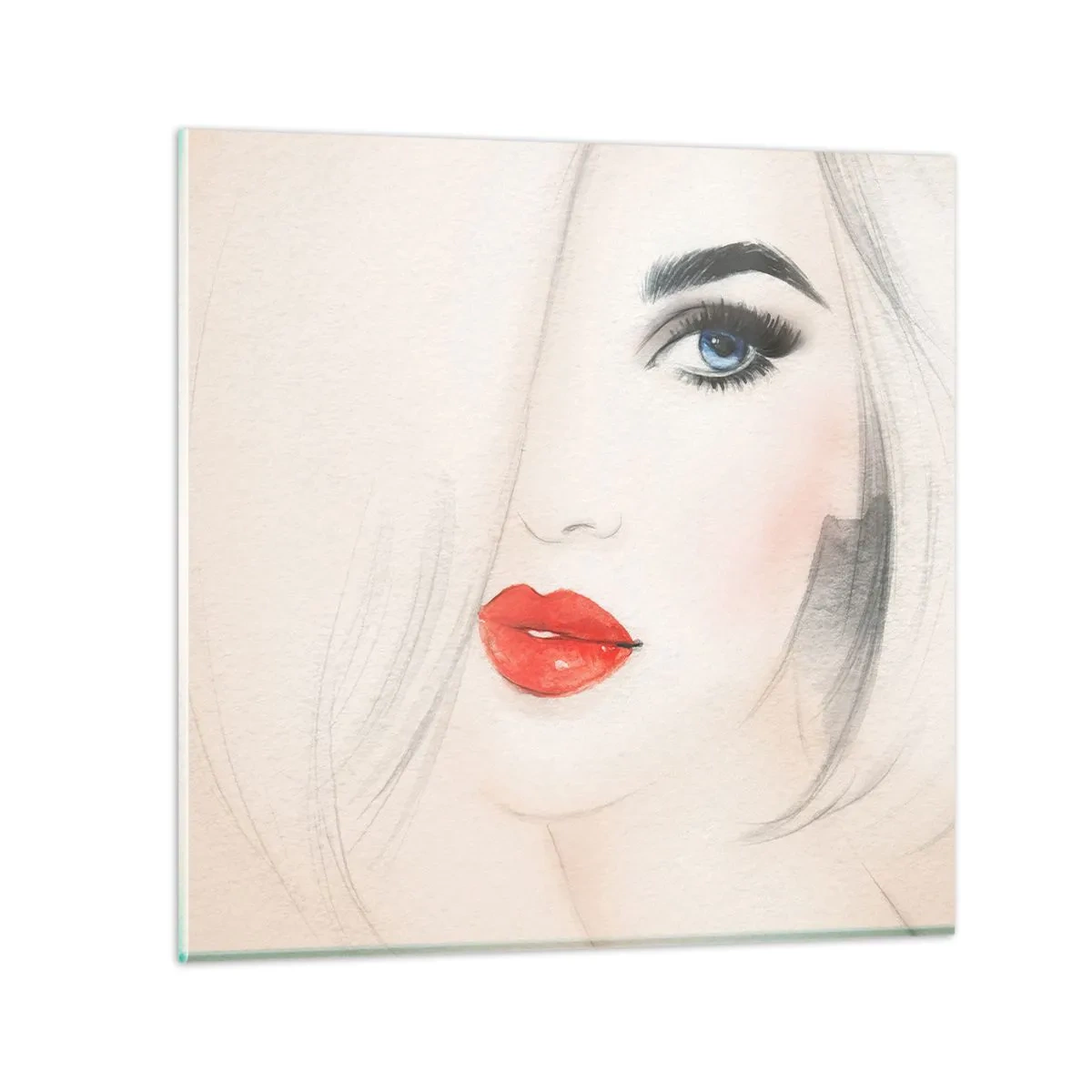 Glasbild - Bild auf glas - Es hypnotisiert und berauscht - 50x50 cm