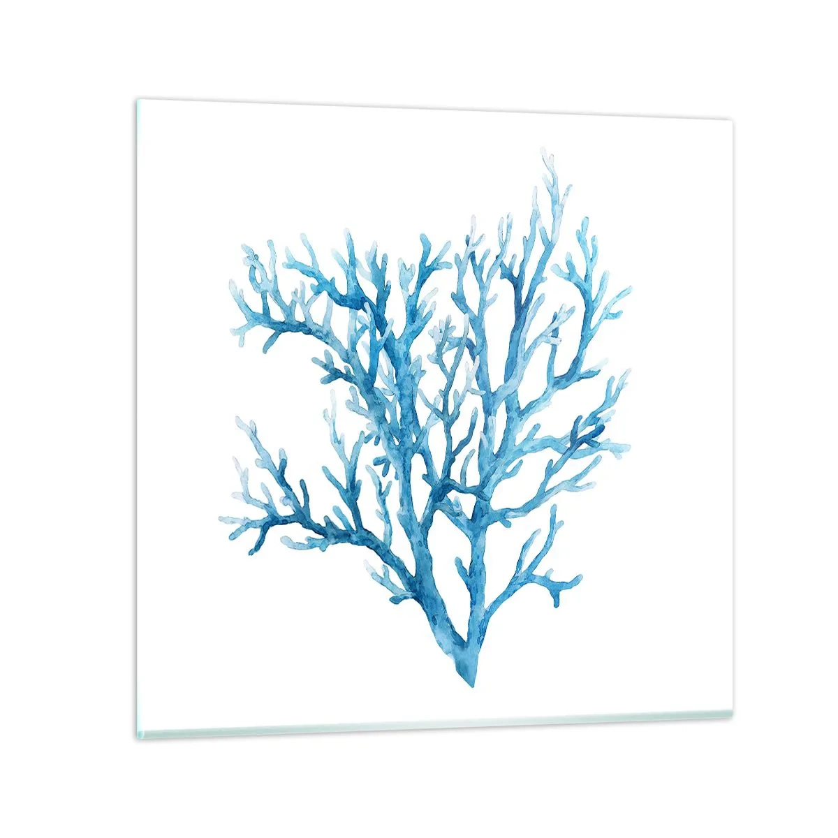 Glasbild - Bild auf glas - Nautisches Filigran - 70x70 cm