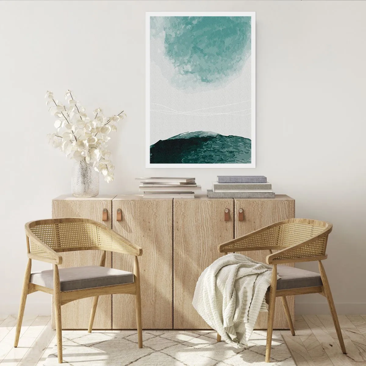 Poster - Begegnung mit Nebel - 61x91 cm