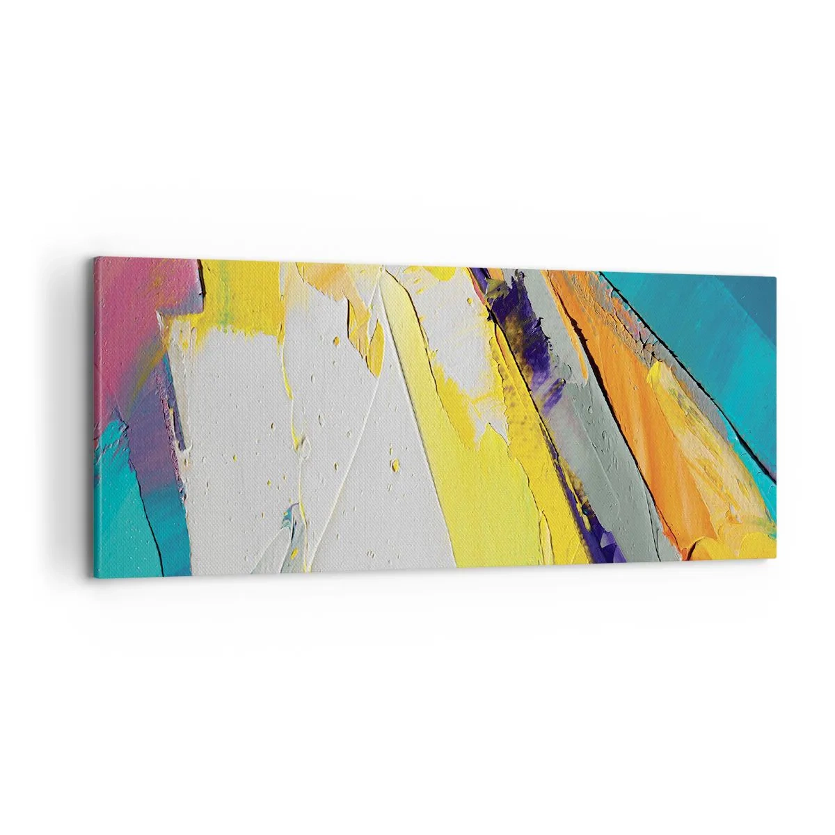 Bild auf Leinwand - Leinwandbild - Die Anatomie des Lichts - 100x40 cm