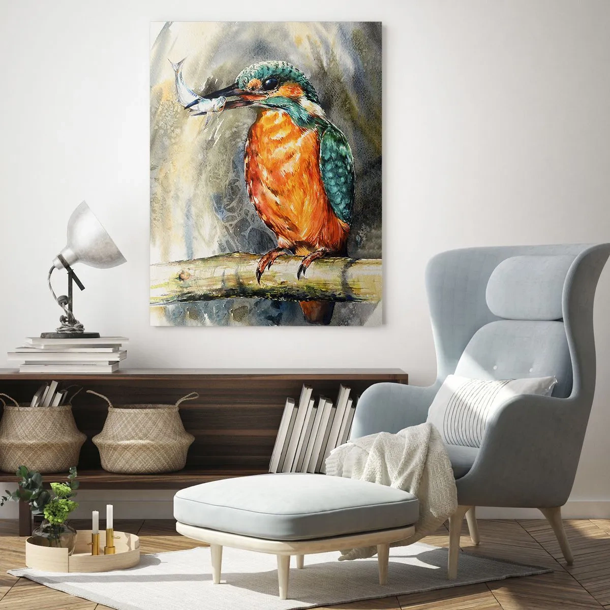 Glasbild - Bild auf glas - Naturgesetz - 80x120 cm