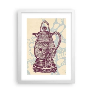 Poster in einem weißen Rahmen - Schönheit des Alltags - 30x40 cm