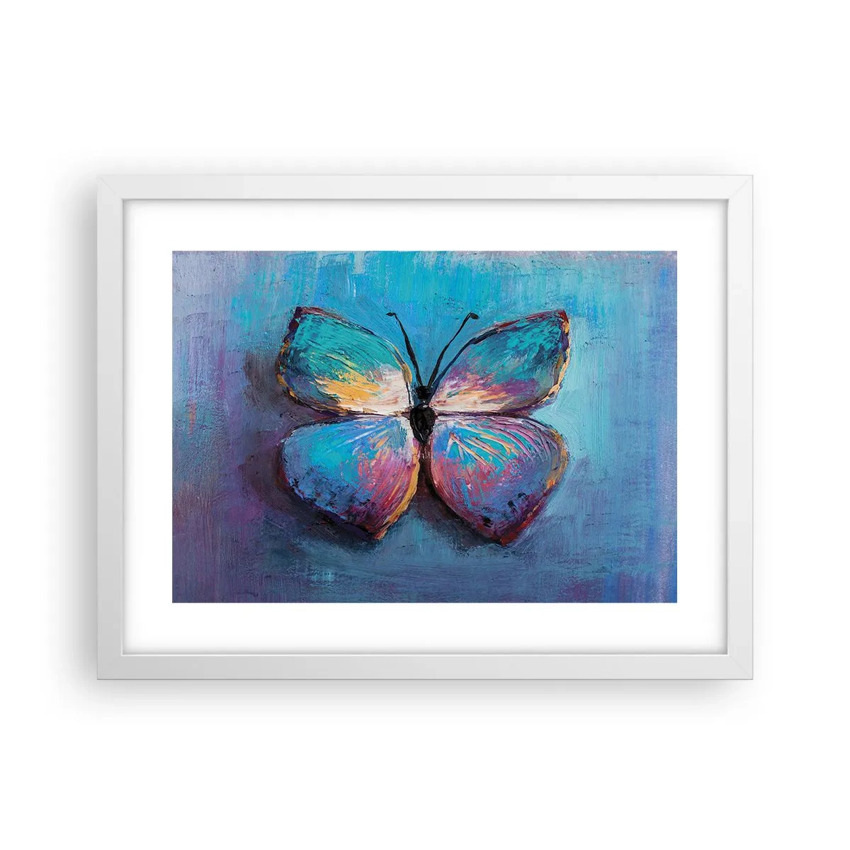 Poster in einem weißen Rahmen - In all seiner Pracht - 40x30 cm