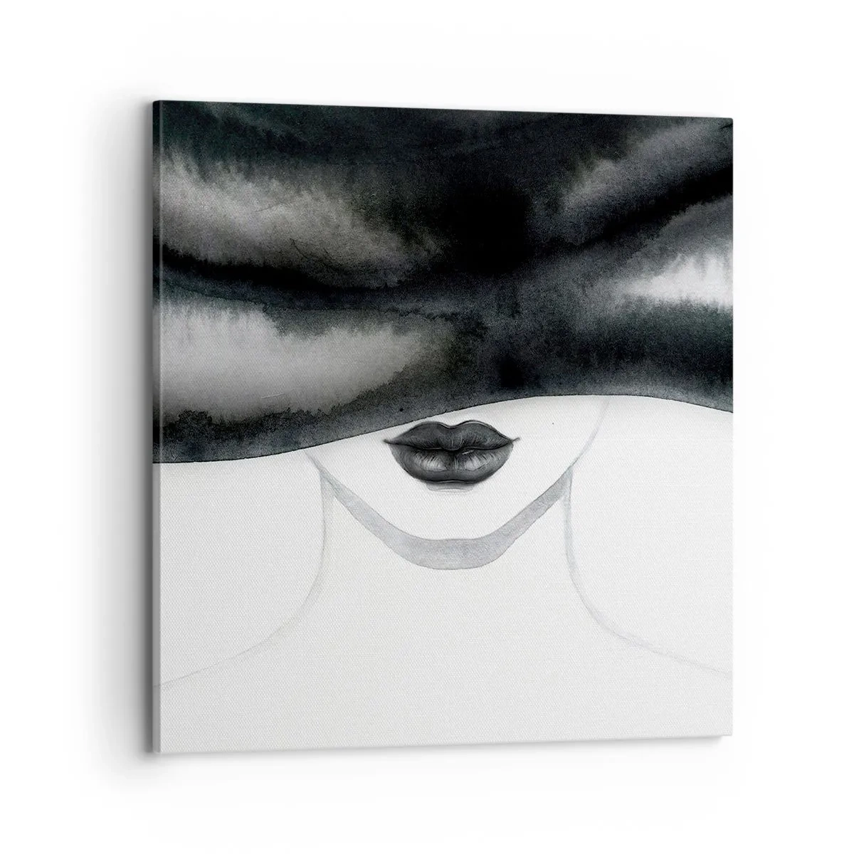 Bild auf Leinwand - Leinwandbild - Ein sinnliches Geheimnis - 70x70 cm