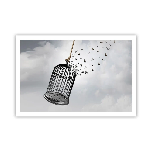 Poster - Glaube ... Hoffnung ... Freiheit! - 91x61 cm