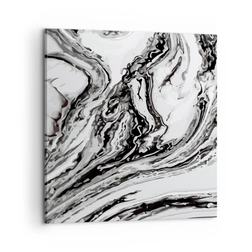 Bild auf Leinwand - Leinwandbild - Am Anfang war Chaos - 60x60 cm