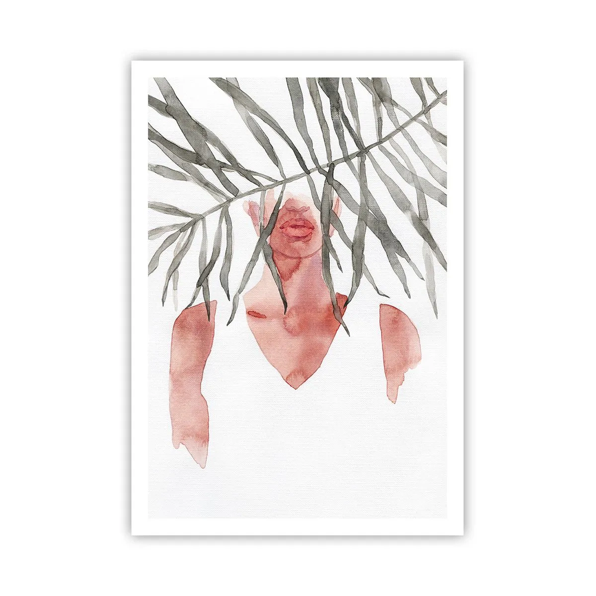 Poster - Dame der Tropen - 70x100 cm