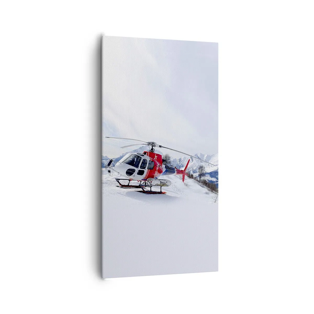 Bild auf Leinwand - Leinwandbild - Immer bereit - 65x120 cm