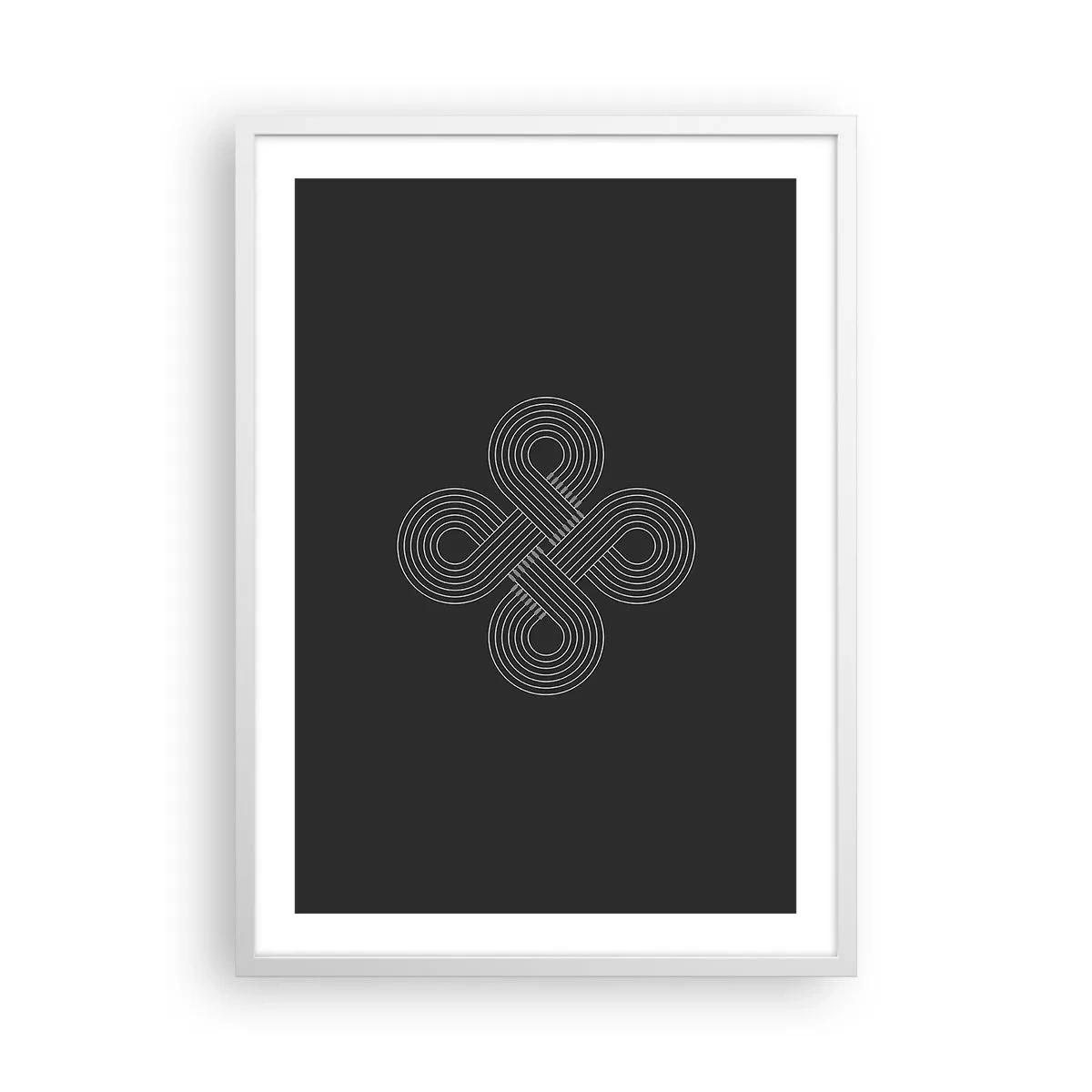 Poster in einem weißen Rahmen - Im keltischen Geist - 50x70 cm