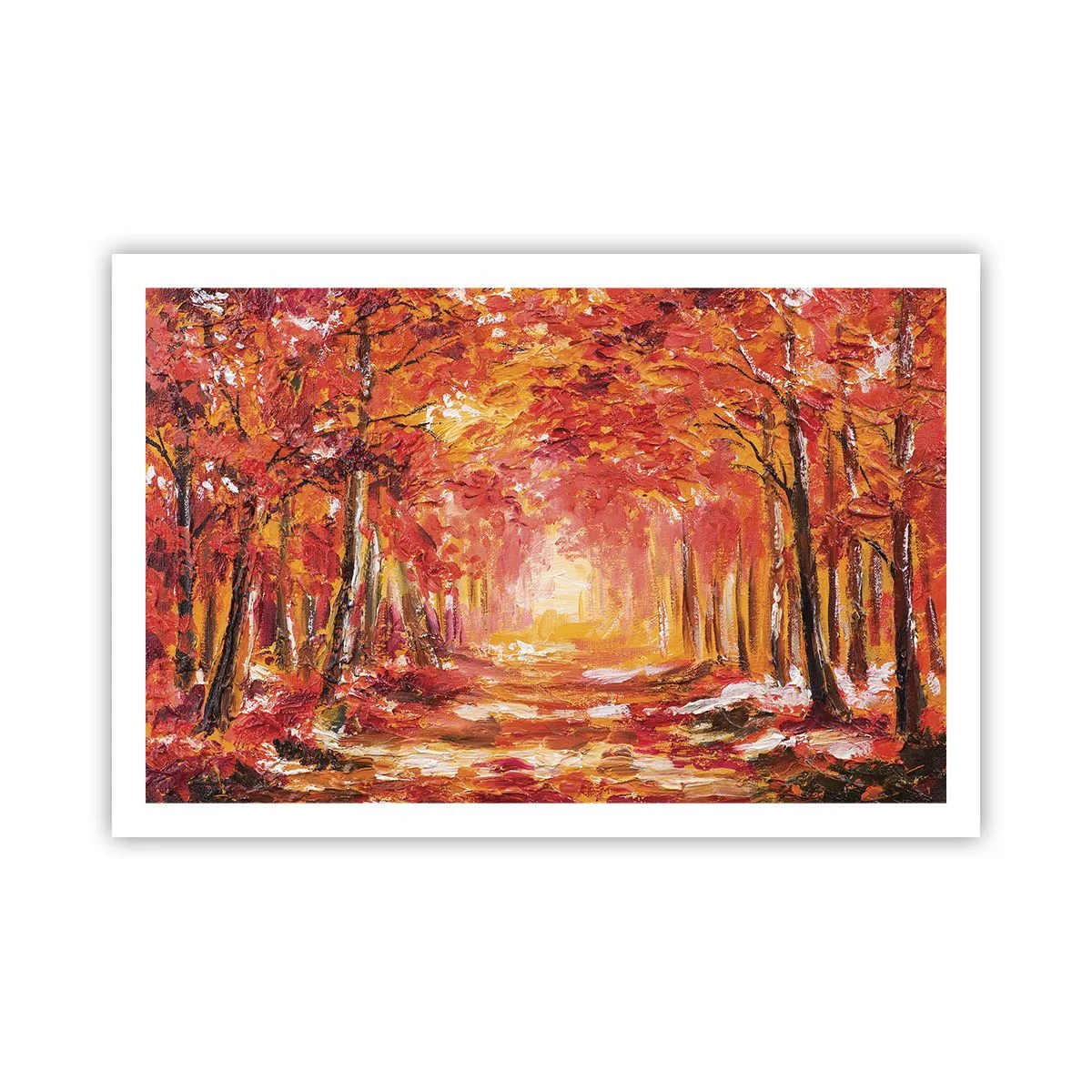 Poster - Kupferwald - 91x61 cm