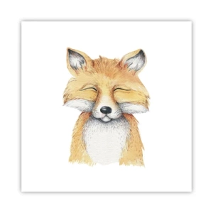 Poster - Fuchsstimmungen - 40x40 cm