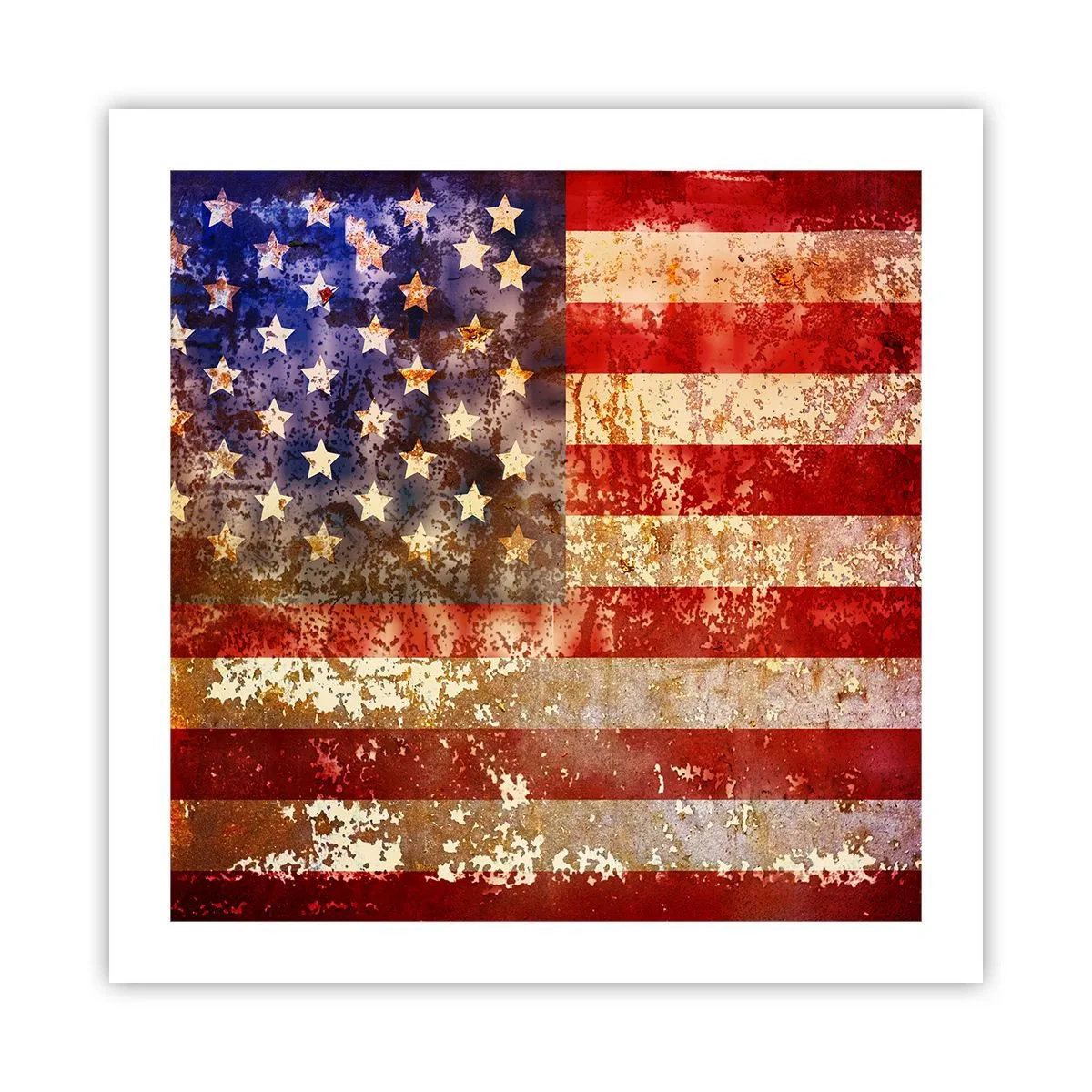 Poster - Ruhm verblasst nicht - 50x50 cm