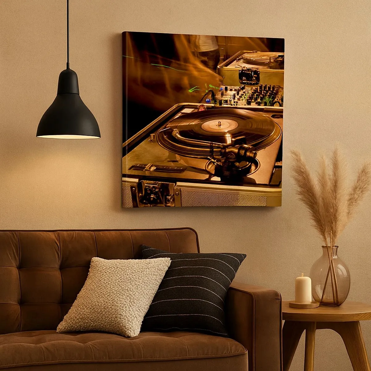 Bild auf Leinwand - Leinwandbild - Kannst du die Kraft spüren? - 30x30 cm