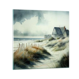 Glasbild - Bild auf glas - Abseits vom Trubel - 70x70 cm