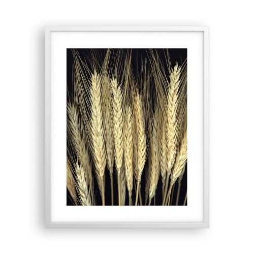 Poster in einem weißen Rahmen - Rustikale Magie - 40x50 cm