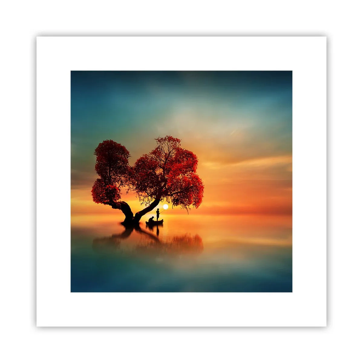 Poster - Oddaysons und die Stille der Weltlosen - 30x30 cm