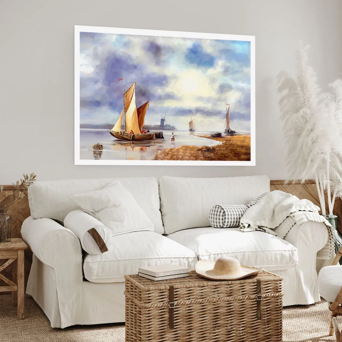 Poster - Die Rückkehr der Seeleute - 91x61 cm