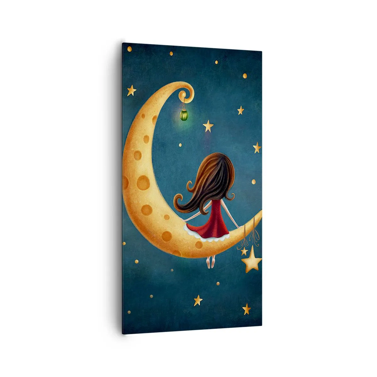 Bild auf Leinwand - Leinwandbild - Einmal… - 65x120 cm