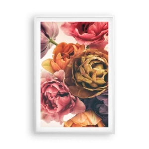 Poster in einem weißen Rahmen - Eine Feier des Lebens - 61x91 cm