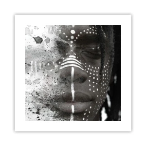 Poster - Entdecke den Urgeist - 40x40 cm