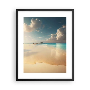 Poster in einem schwarzem Rahmen - Erträumter Tag - 40x50 cm