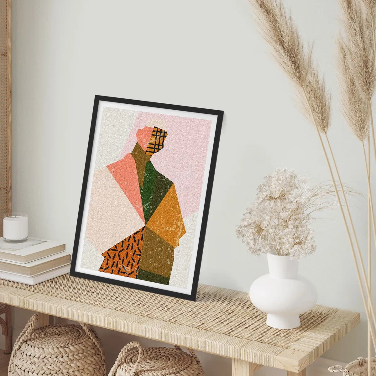 Poster in einem schwarzem Rahmen - Mensch – ein komplexes Wesen - 30x40 cm