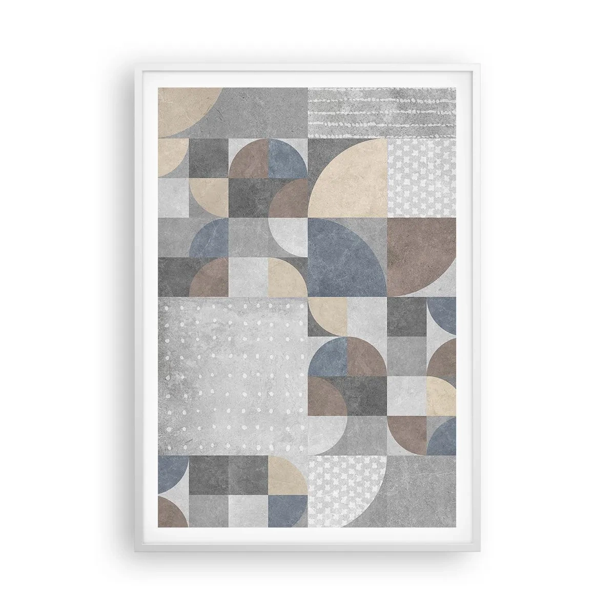 Poster in einem weißen Rahmen - Keramische Fantasie - 70x100 cm