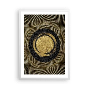 Poster in einem weißen Rahmen - Glamour-Komposition - 50x70 cm