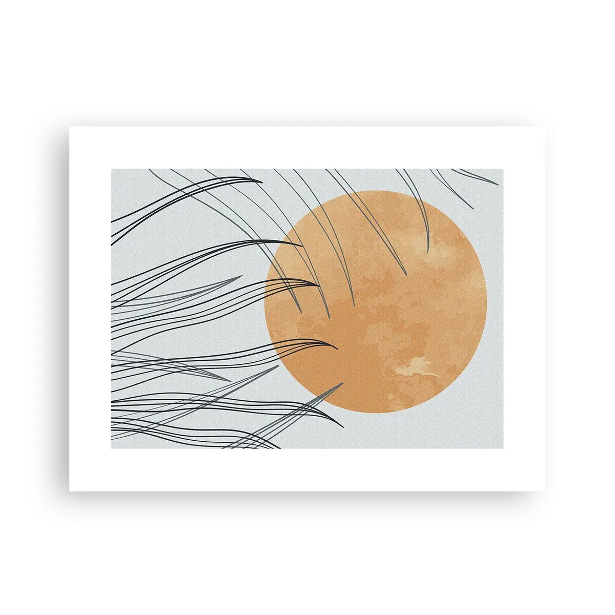 Poster - Immer der Sonne entgegen - 40x30 cm