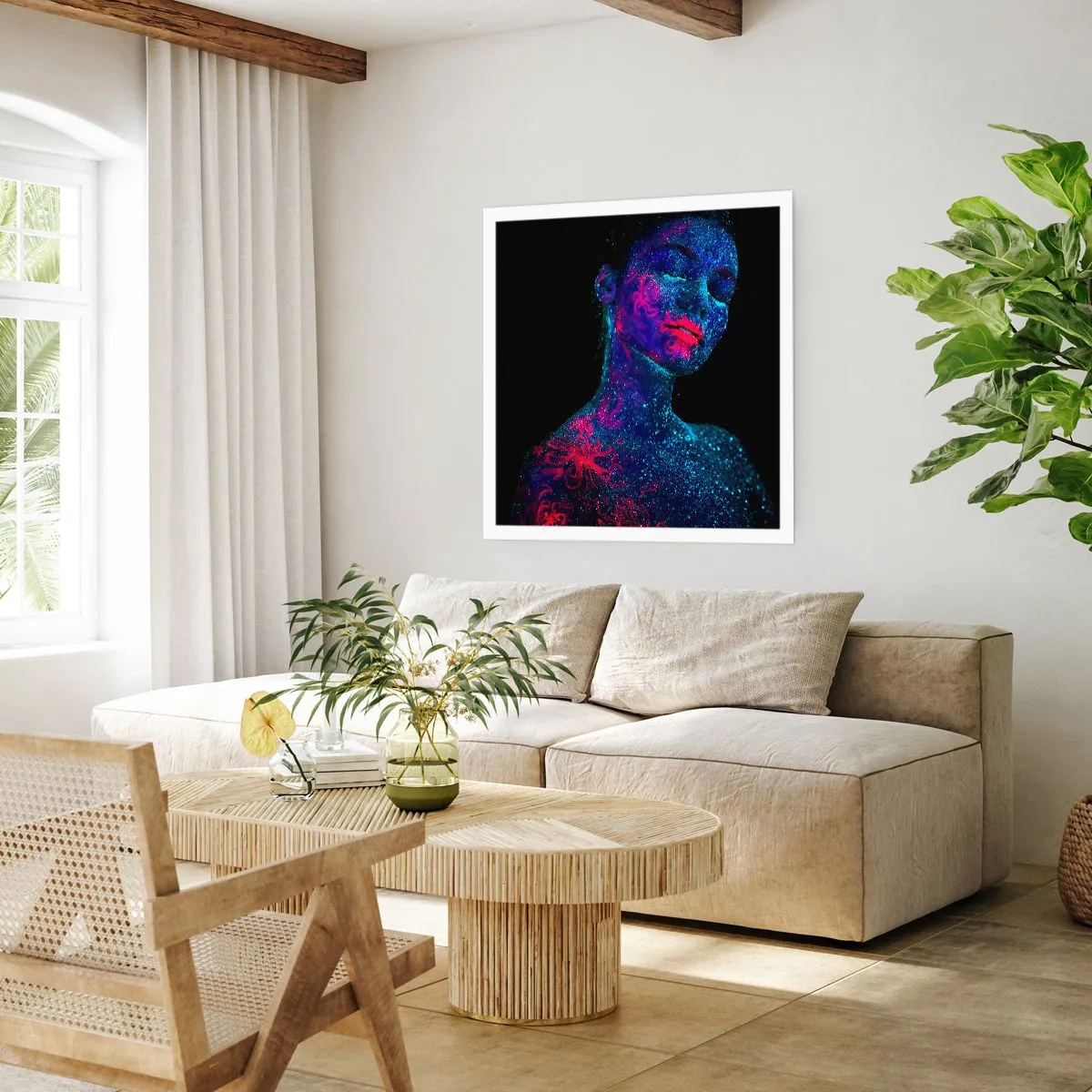 Poster - Im Sternenstaub - 50x50 cm