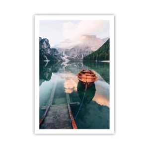 Poster - Friedlicher Schlaf der Berge - 61x91 cm